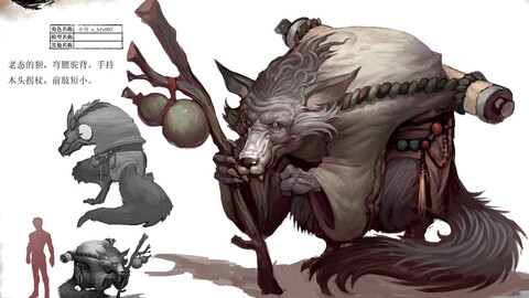 Low poly 3D Monster - Beckham