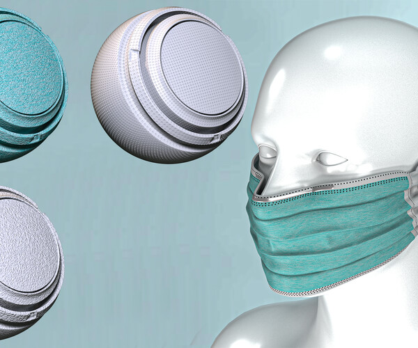 ArtStation 25 Smart material for face mask Resources