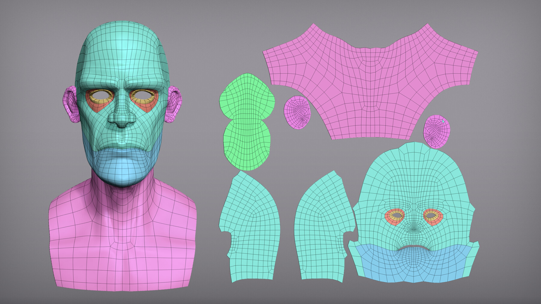 ArtStation - Cartoon male character Christopher base mesh | Resources