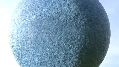 Blue Ice 1 PBR Material