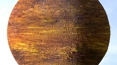 Colored Wood 2 PBR Material