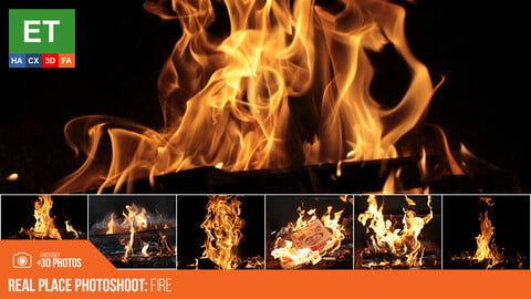 Enviroment Textures - Fire Flames