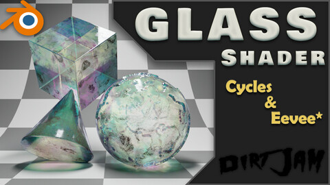 DirtJam - Blender Glass Shader