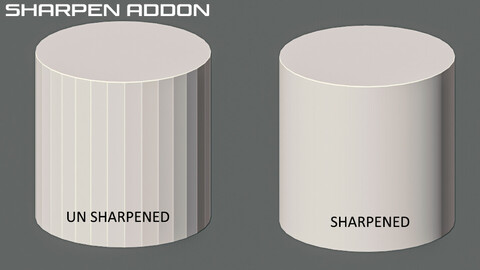 Sharpen Addon For Blender