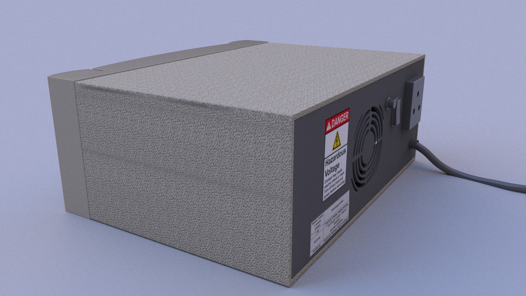 ArtStation inverter lowpoly model Game Assets