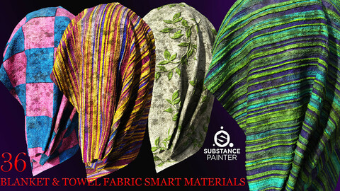 36 Reality towel and blanket fabric smart materials-maral samaeily