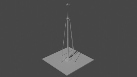 ArtStation - Вышка двухэтажная | Game Assets