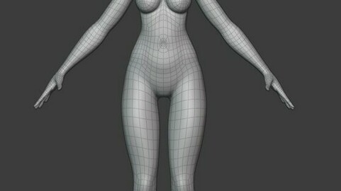 Female base mesh