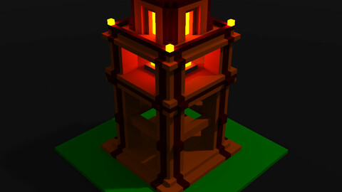 voxel ork tawer