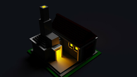 voxel human smithy