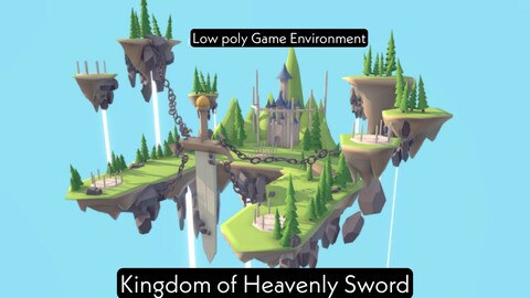 Kingdom of heavenly sword - fantasy island game environment