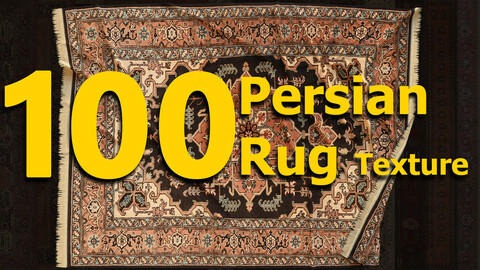 100 Persian Rug - PBR texture