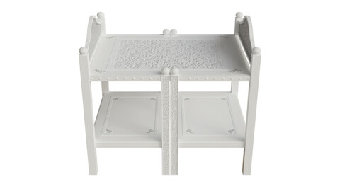 Trolley Table from Rainbow Six Siege Low-poly 3D model