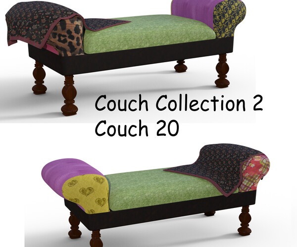 ArtStation Couch Collection 2 for DAZ Studio Resources