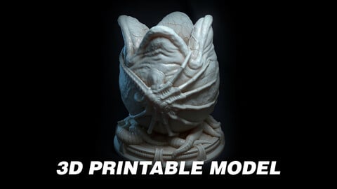 Alien Egg - 3D Printable Model