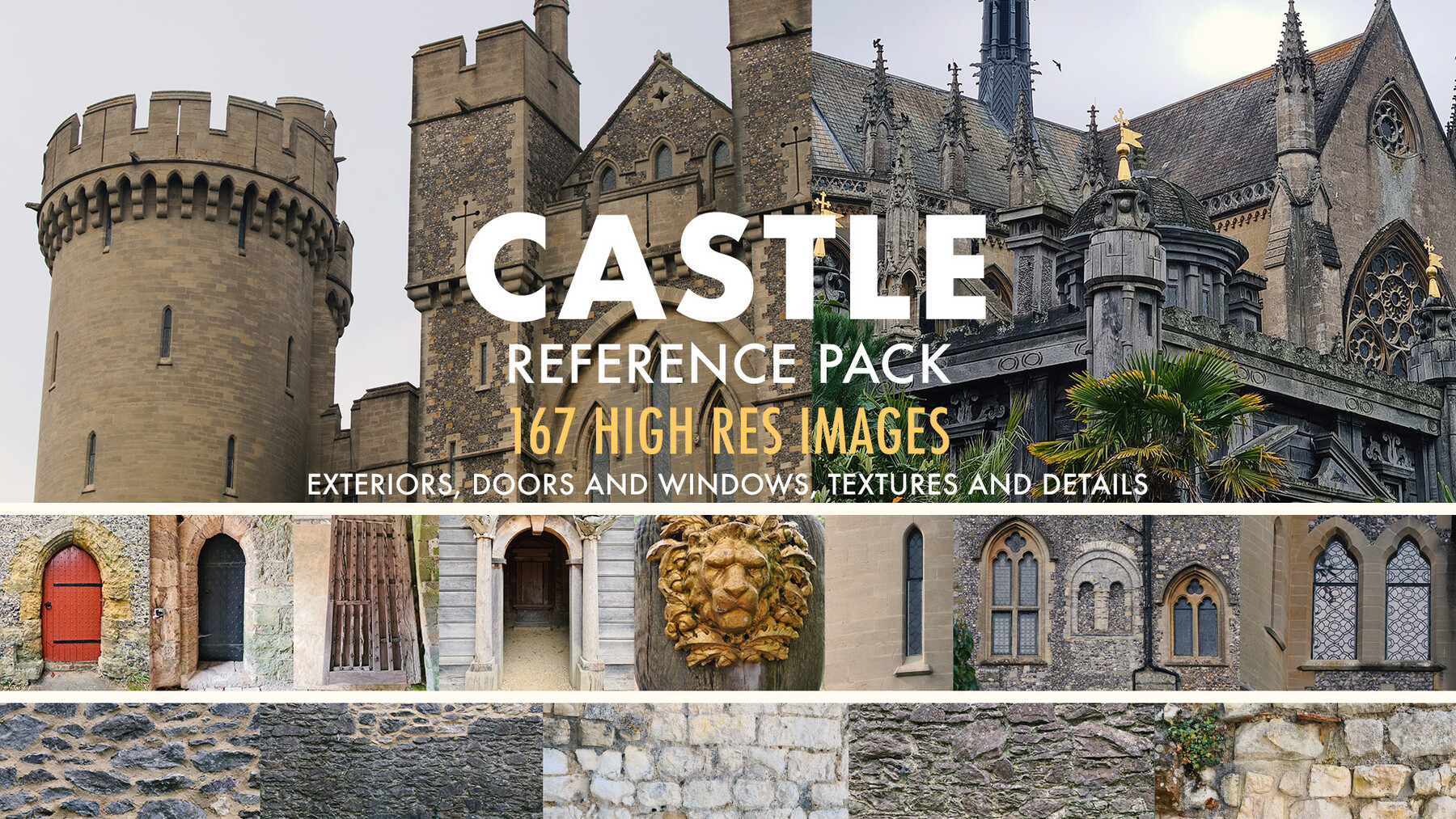 ArtStation - 850+ Castles and Fortresses Reference Pictures