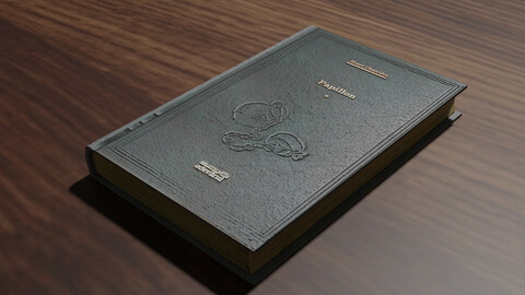 Book Papillon 3D model