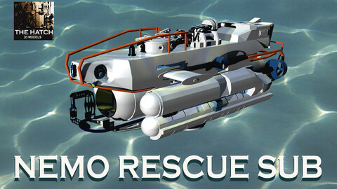 Nemo rescue sub 3d model