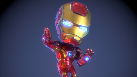 Chibi Iron Man