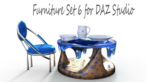 Furniture Set 6 for DAZ Studio