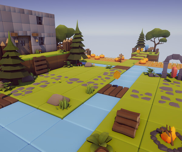 ArtStation - Low Poly Asset Bundle - 3D Pack for Unity and Unreal ...