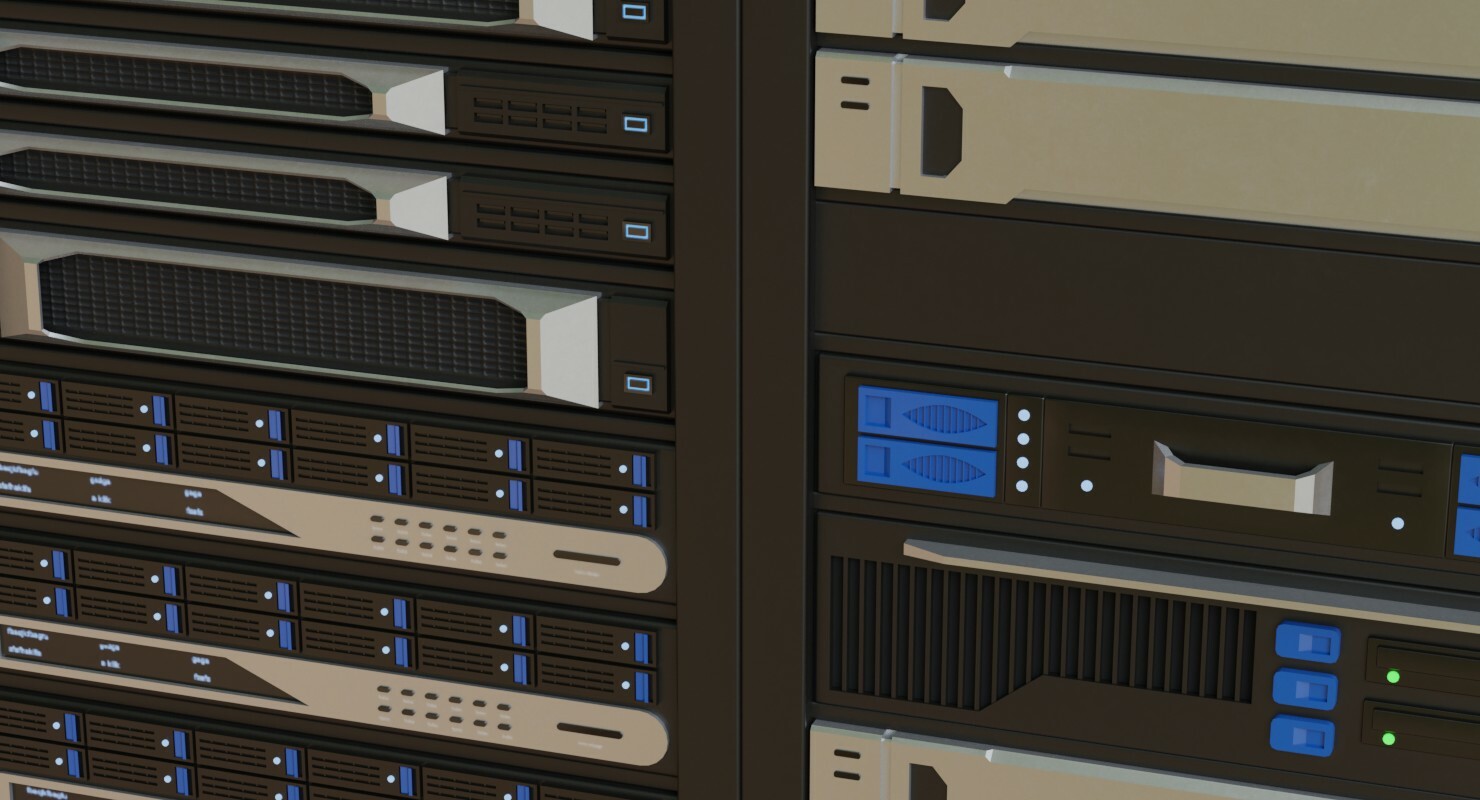 ArtStation - Server 3A | Game Assets