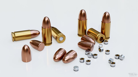 Pistol Cartridges 001