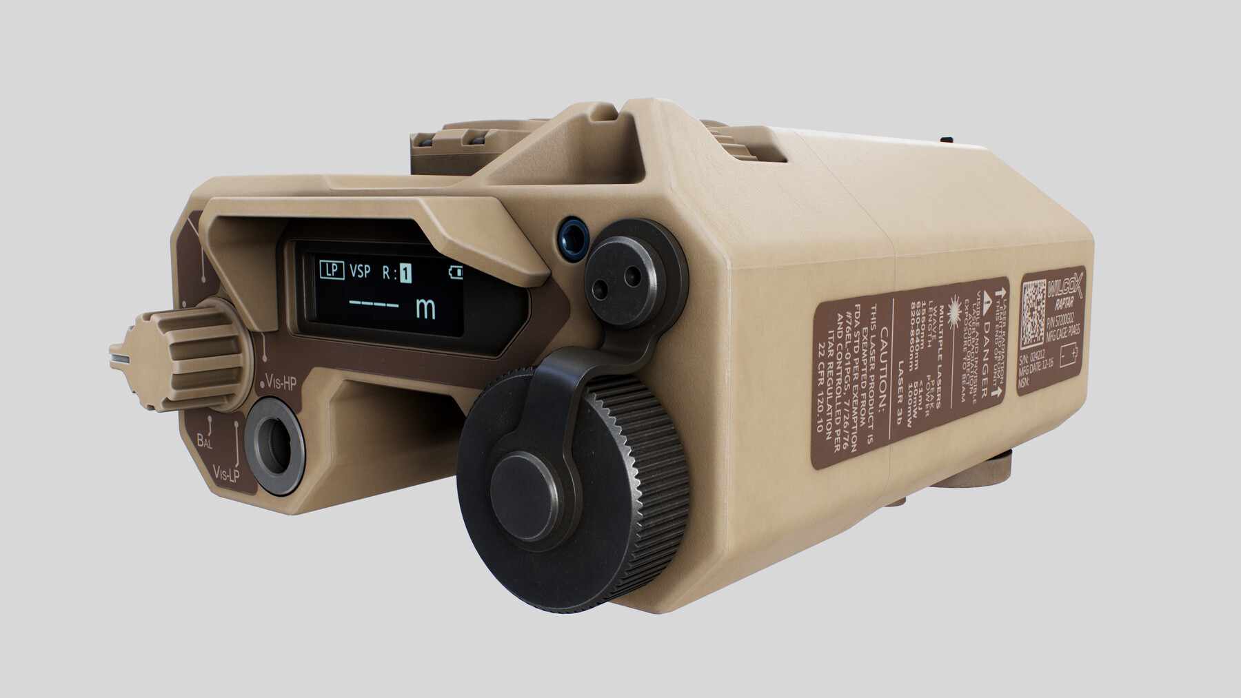 ArtStation - Wilcox Raptar-S Laser Range Finder | Game Assets