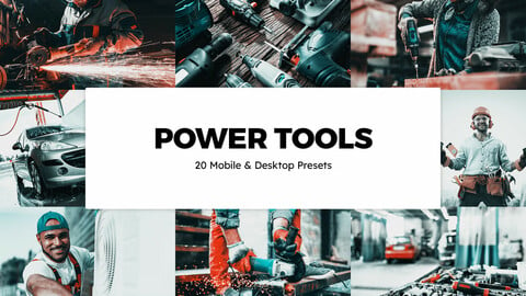 20 Power Tools LUTs and Lightroom Presets