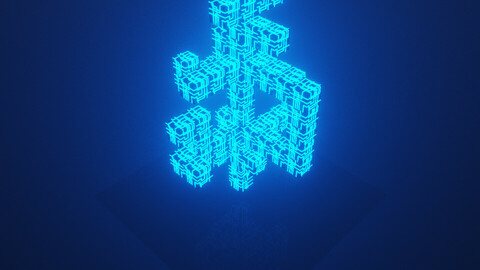 3d voxel cube