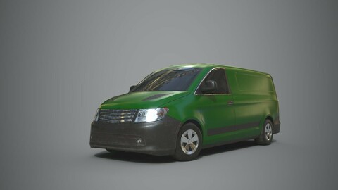 Generic Minivan Green