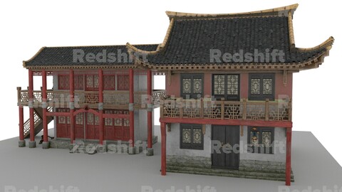 Chinese style ancient architecture  I