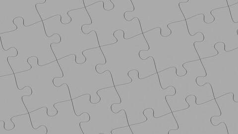Jigsaw Puzzle Collection 3D Model