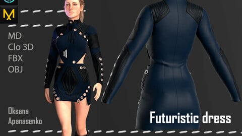 Futuristic dress