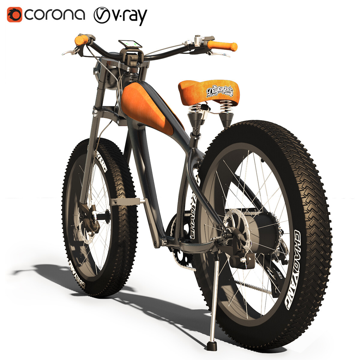 ArtStation Electric bike Game Assets