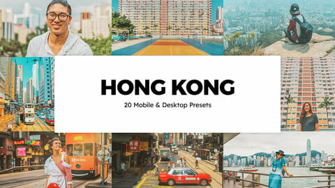 20 Hong Kong LUTs and Lightroom Presets