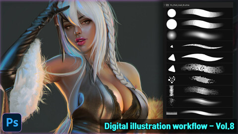 Digital illustration workflow - Vol.8
