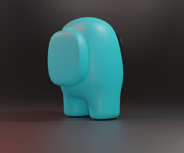 ArtStation Blue among us character Game Assets ArtStation Blue among us character Game Assets