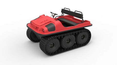 Argo 750 HD 6x6 with tracks