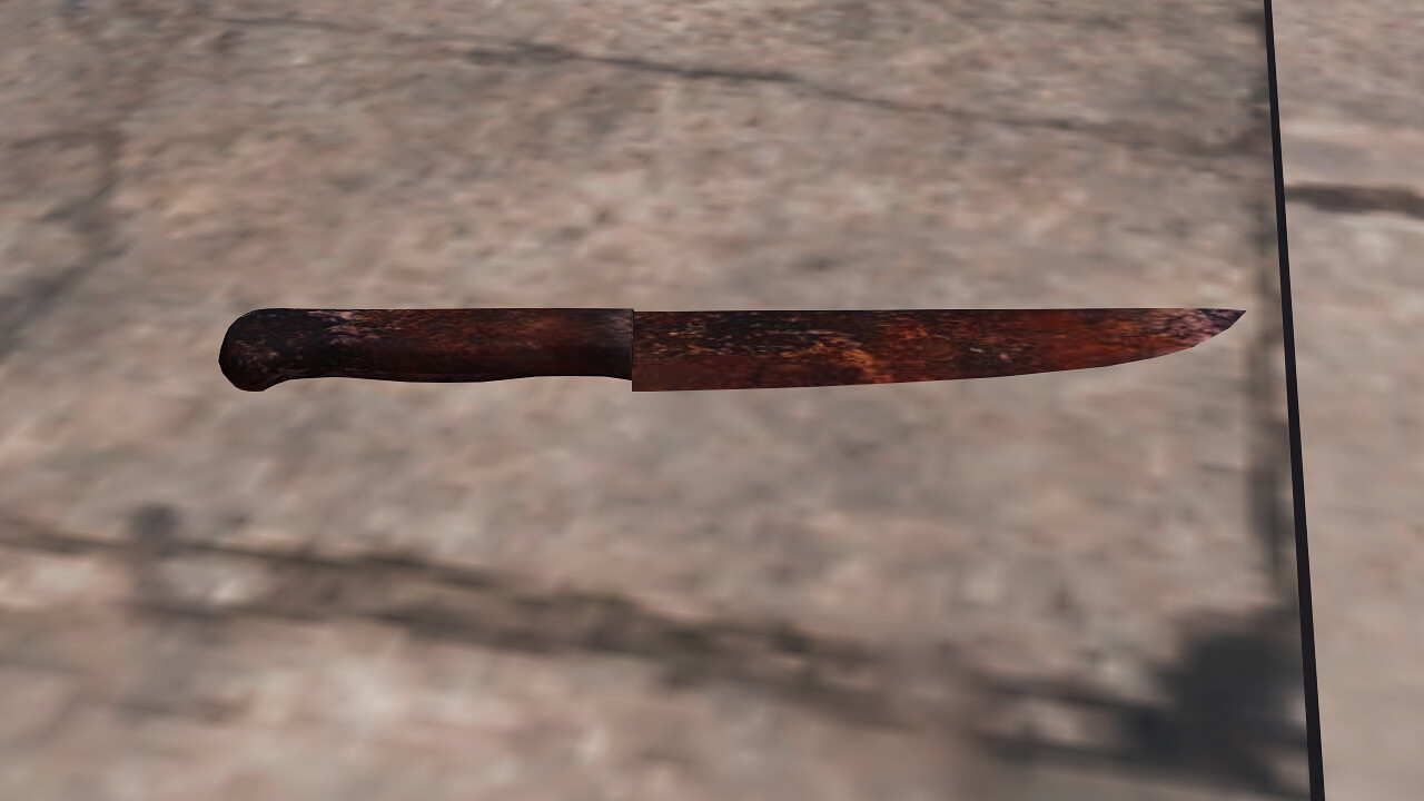 Artstation Rusty Knife Resources