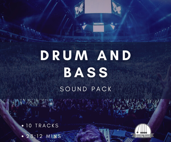 ArtStation Drum and Bass Music Game Assets