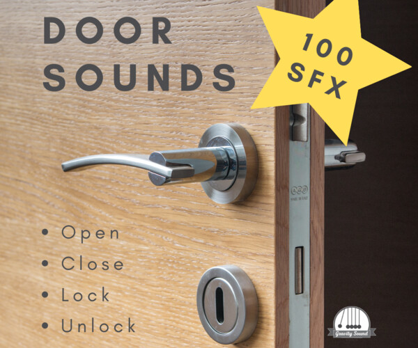 ArtStation Door Sounds Game Assets