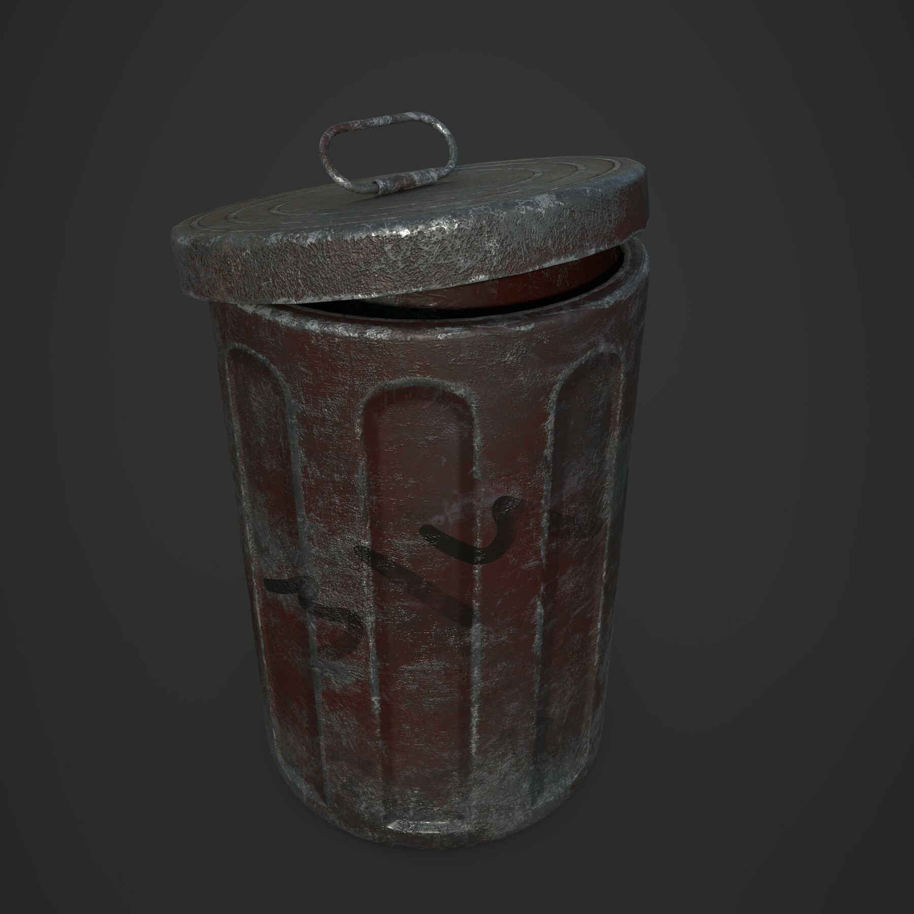 ArtStation Trash Can Game Assets