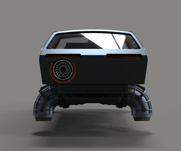 ArtStation - Flying jet car concept | Resources