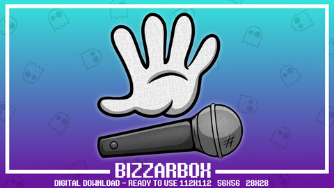 Twitch Emote: Mic Drop