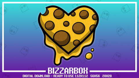 Twitch Emote: Cheesy Heart