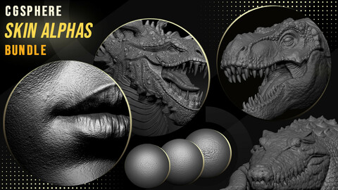 CGSphere Skin Alphas Bundle (40% OFF)