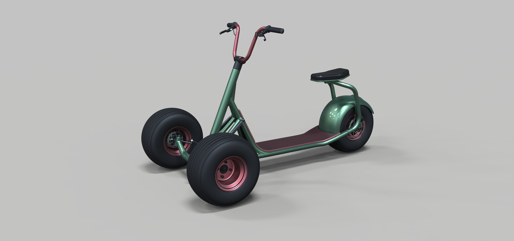 ArtStation - Electric trike scooter concept | Resources