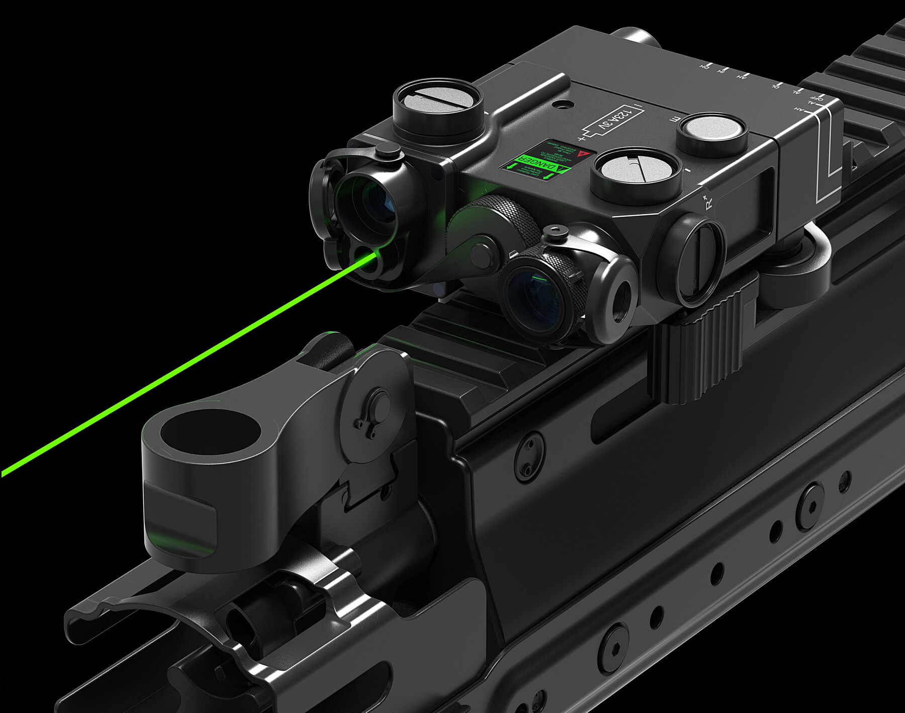 ArtStation Steiner_DBAL_A3_ Laser Sight v9 Resources
