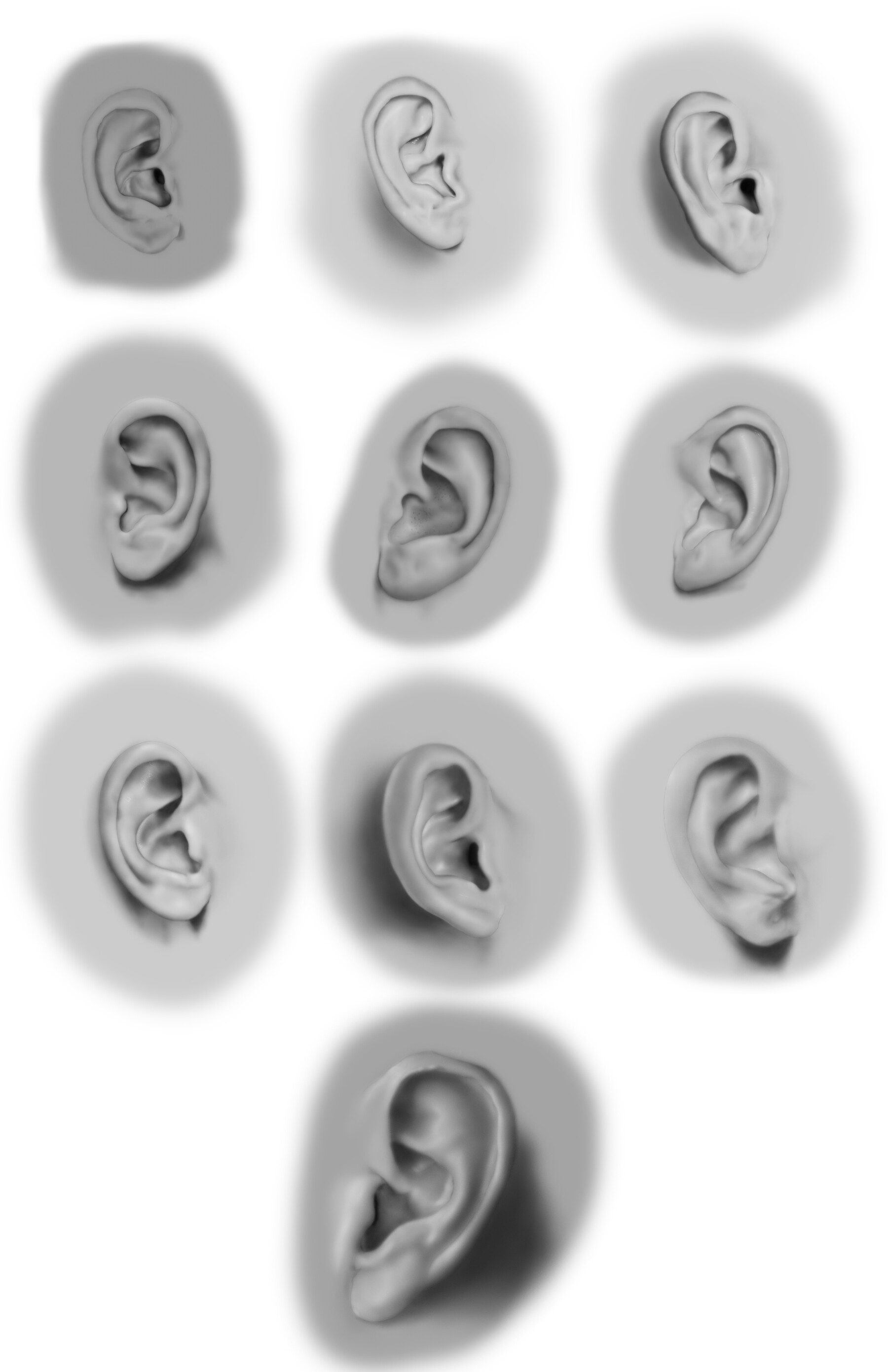 ArtStation - Poster ears sketches | Artworks